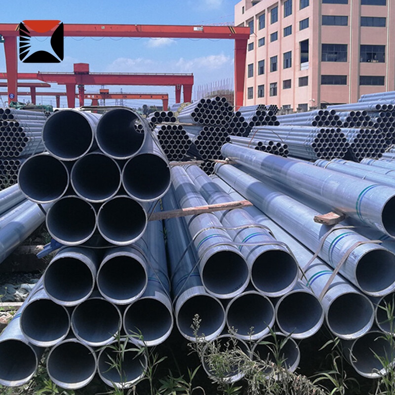 Q195 Galvanized Steel Round Pipe