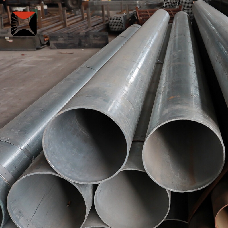 DX51D Galvanized Steel Round Pipe