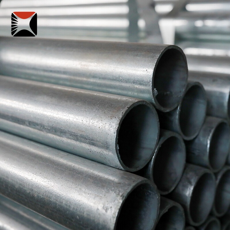 DX51D Galvanized Steel Round Pipe