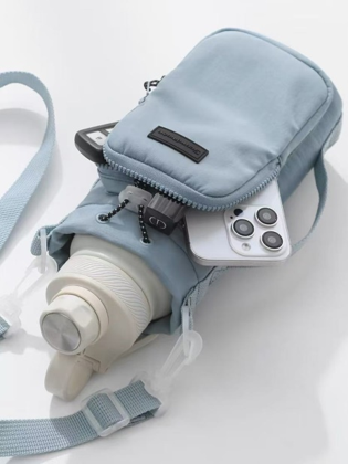 Mobile Phone Bag with Bottle