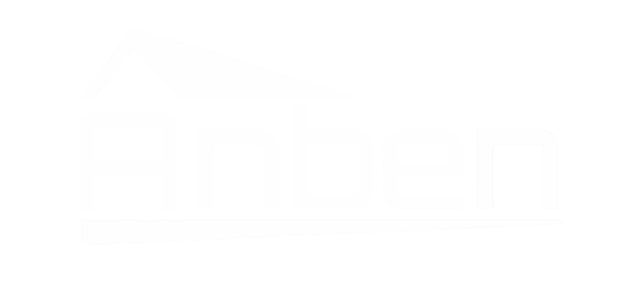 Anben logo 纯白