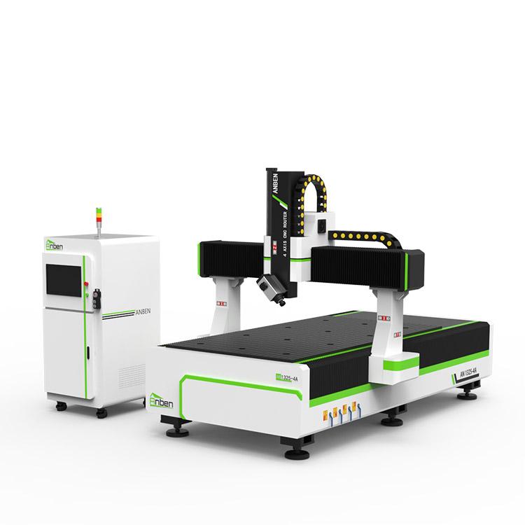 AN1325ATC 4 Axis Cnc Router Rotate head 180 degree