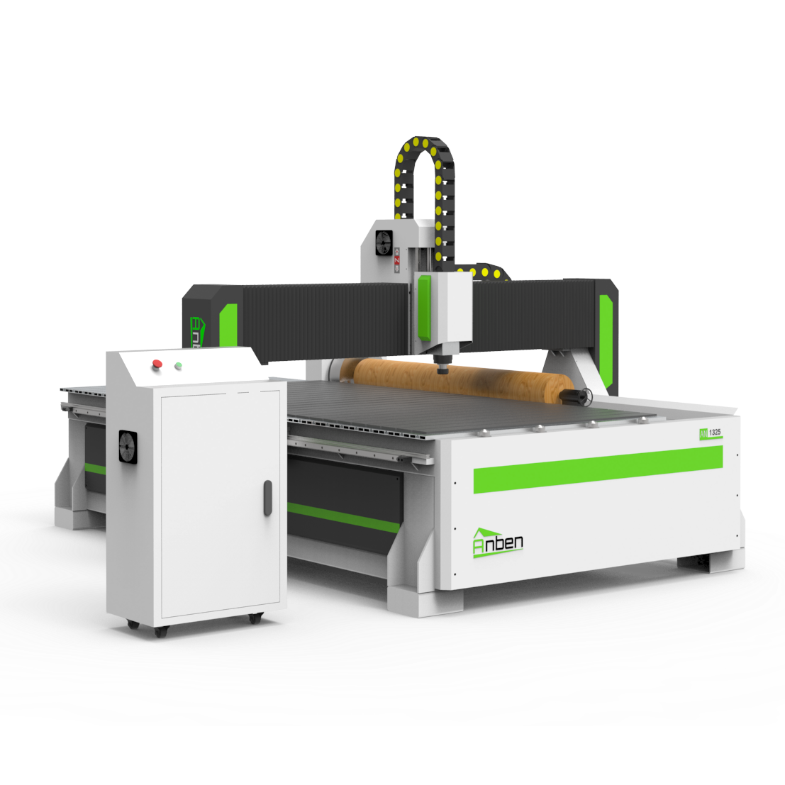AN Cnc Router With Rotary Axis
