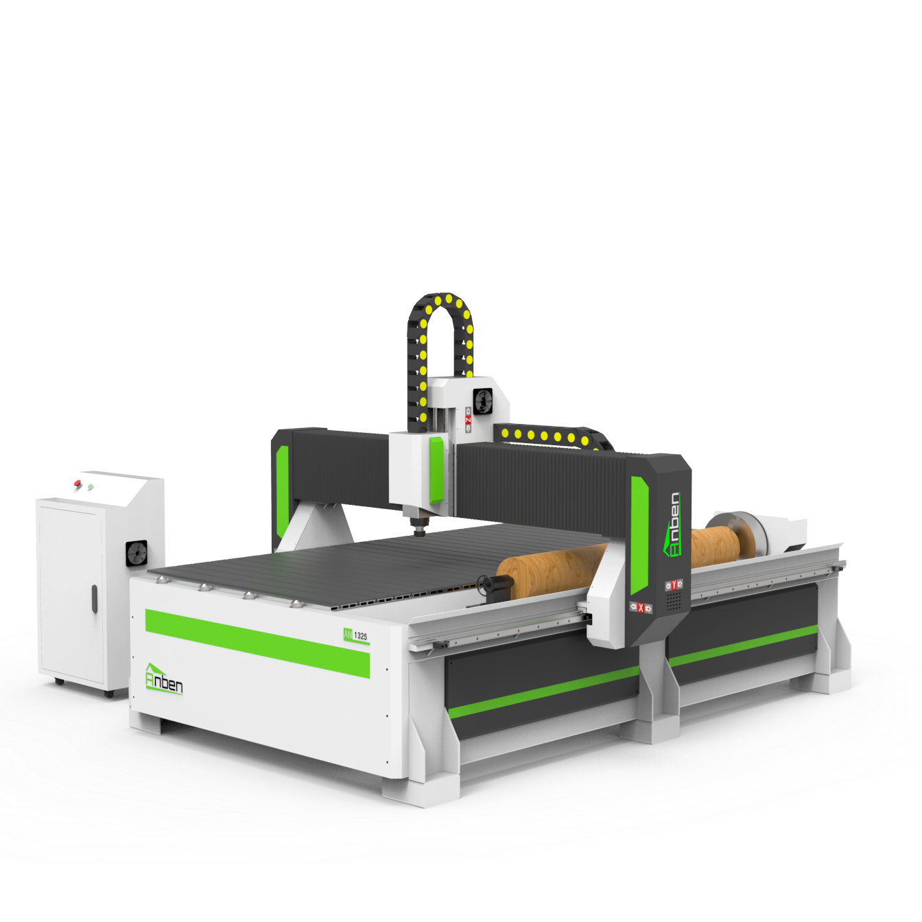 AN Cnc Router With Rotary Axis AN Cnc Router With Rotary Axis