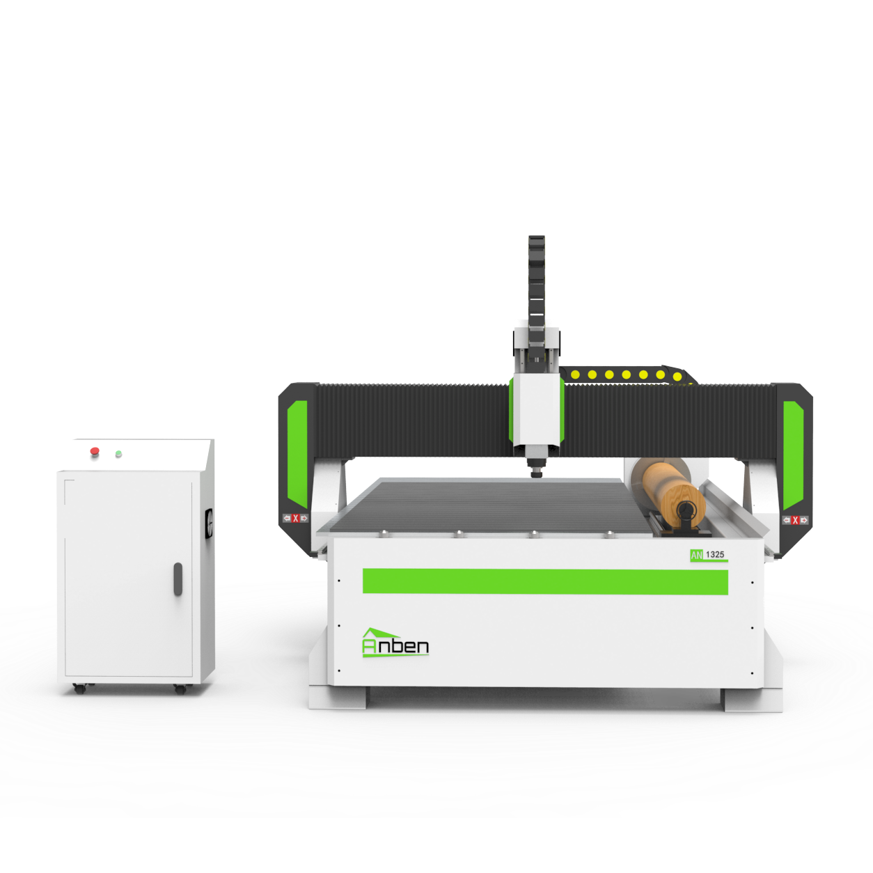 AN Cnc Router With Rotary Axis