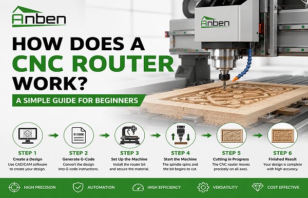 How Does a CNC Router Work? A Simple Guide for Beginners