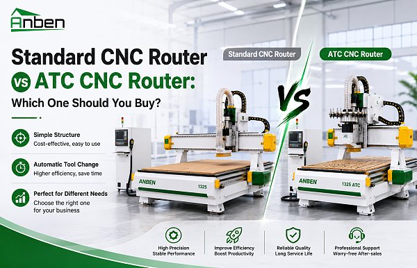 Standard CNC Router vs ATC CNC Router: Which One Should You Buy?