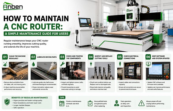 How to Maintain a CNC Router: A Simple Maintenance Guide for Users