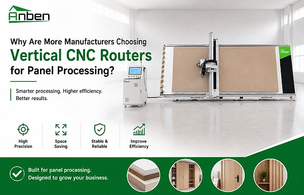 Why Are More Manufacturers Choosing Vertical CNC Routers for Panel Processing?
