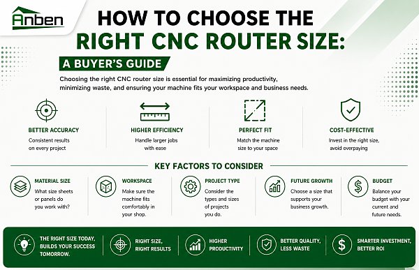 How to Choose the Right CNC Router Size: A Buyer's Guide