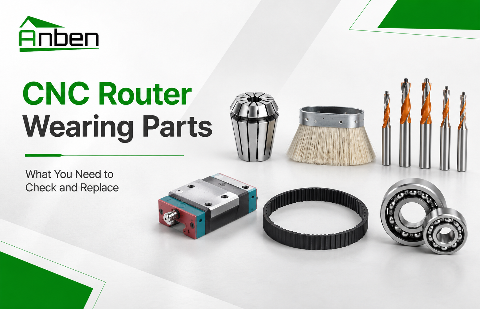 CNC Router Wearing Parts: What You Need to Check and Replace CNC Router Wearing Parts: What You Need to Check and Replace