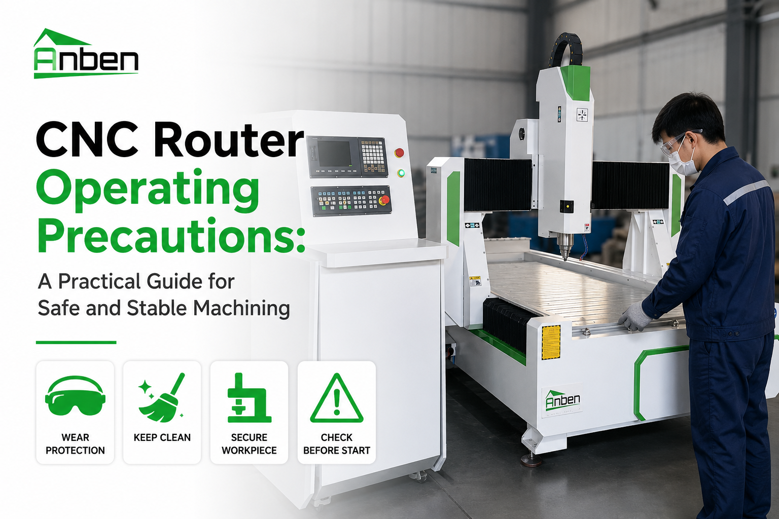 CNC Router Operating Precautions: A Practical Guide for Safe and Stable Machining CNC Router Operating Precautions: A Practical Guide for Safe and Stable Machining