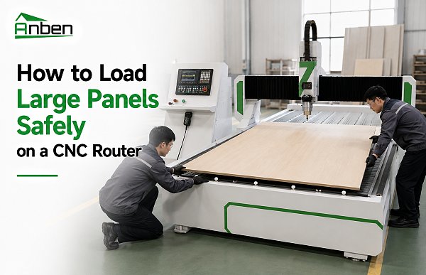 How to Load Large Panels Safely on a CNC Router