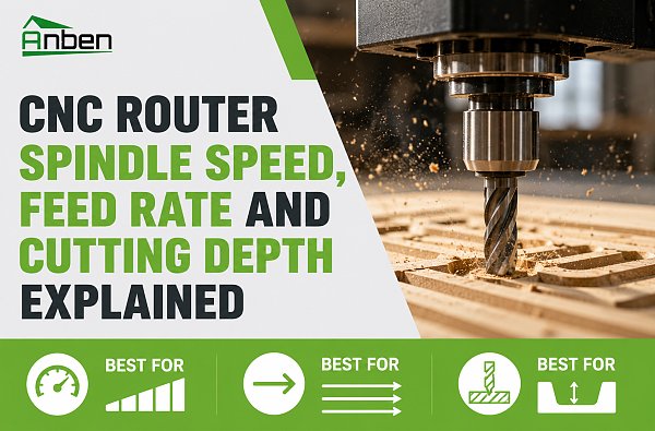 CNC Router Spindle Speed, Feed Rate and Cutting Depth Explained