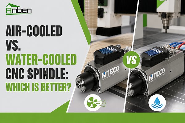 Air-Cooled vs. Water-Cooled CNC Spindle: Which Is Better?