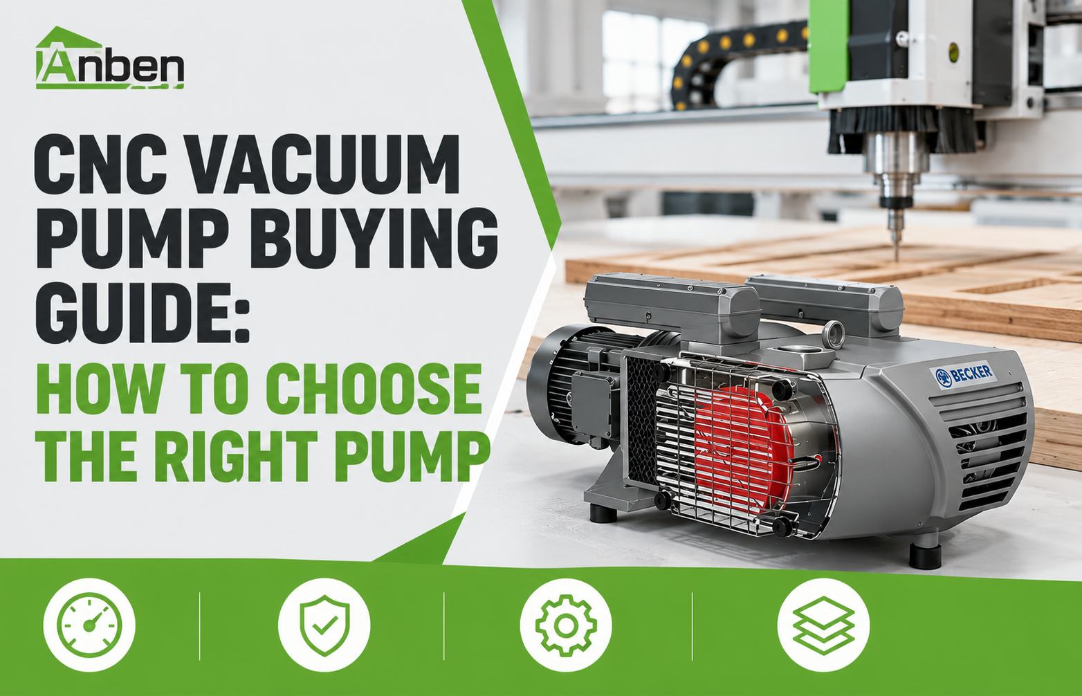 CNC Vacuum Pump Buying Guide: How to Choose the Right Pump