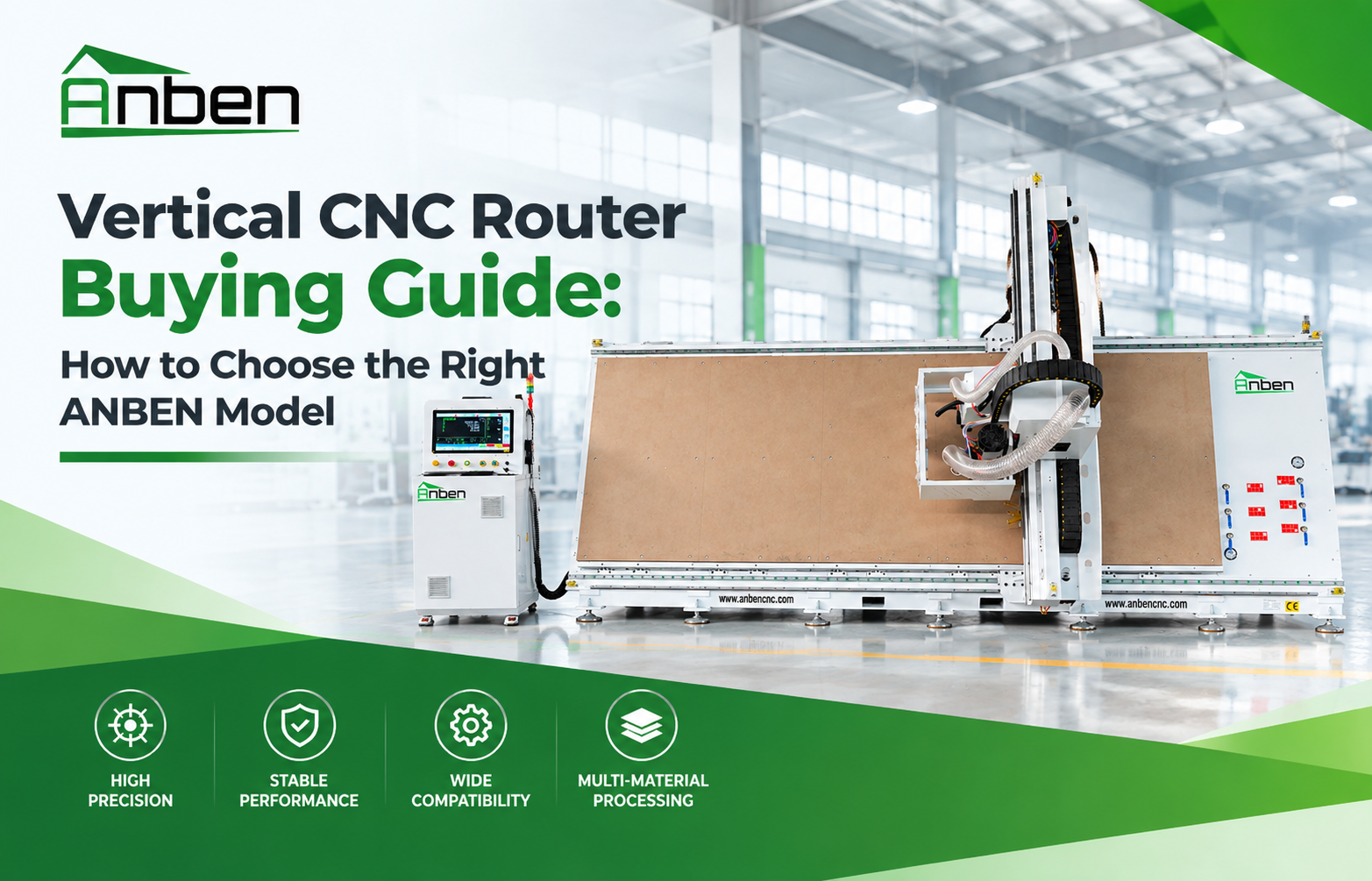 Vertical CNC Router Buying Guide: How to Choose the Right ANBEN Model Vertical CNC Router Buying Guide: How to Choose the Right ANBEN Model