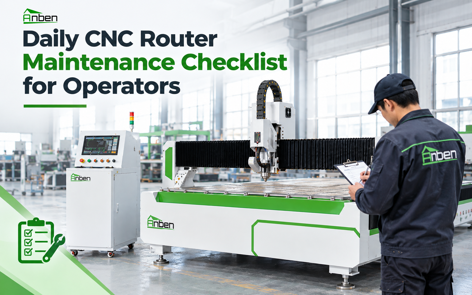 Daily CNC Router Maintenance Checklist for Operators