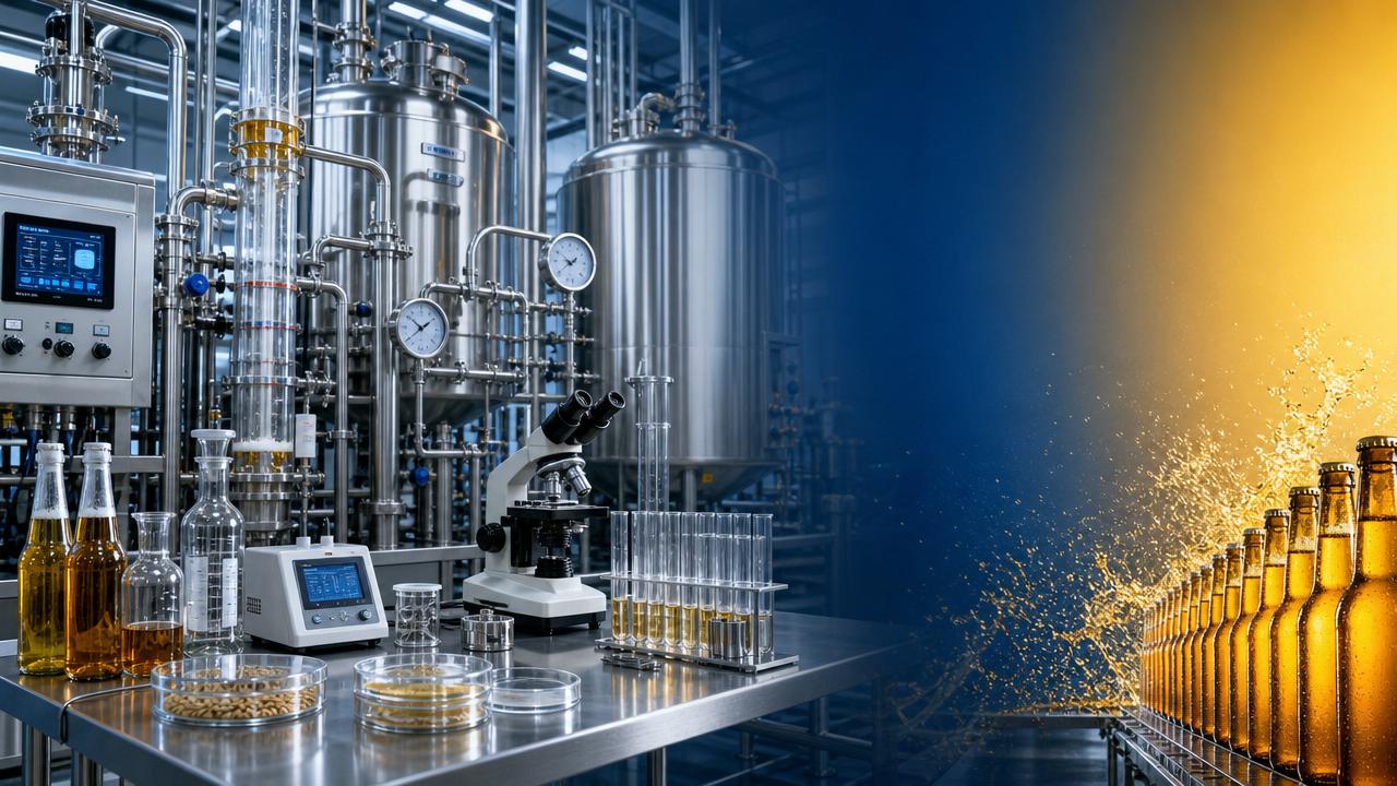 Producción de alcohol al 0,0%: Controles clave del proceso para la estabilidad del sabor y el cumplimiento normativo.