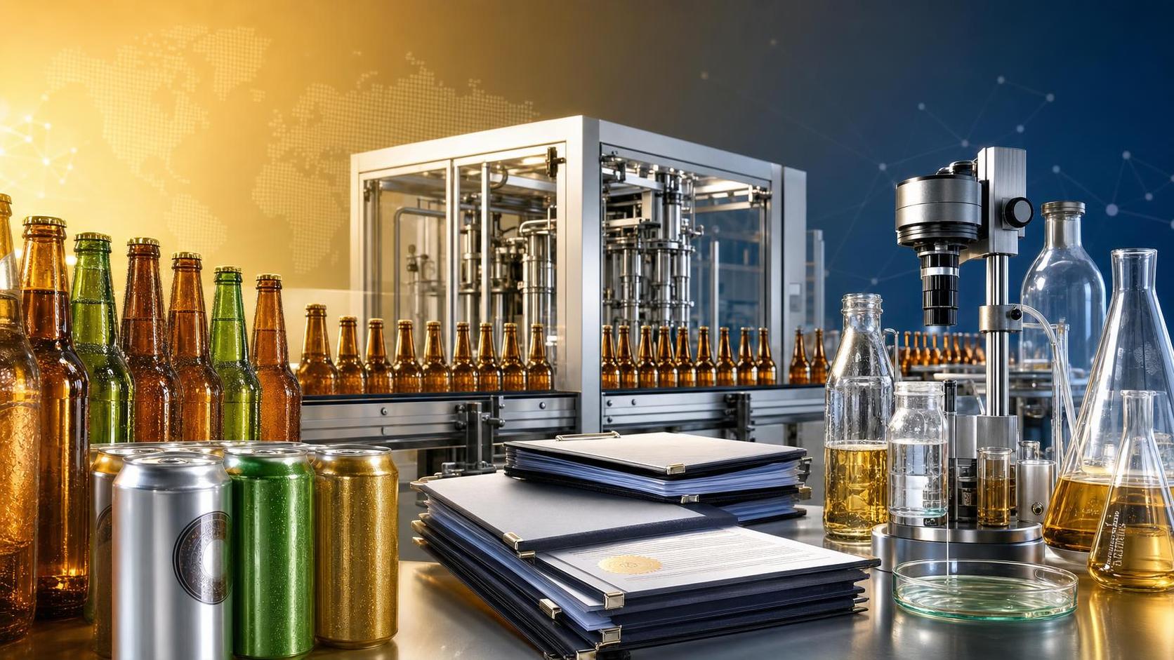 ¿Qué certificaciones debe tener una fábrica de cerveza en China para los mercados de exportación?