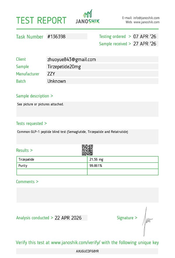Tirzepatide 20mg