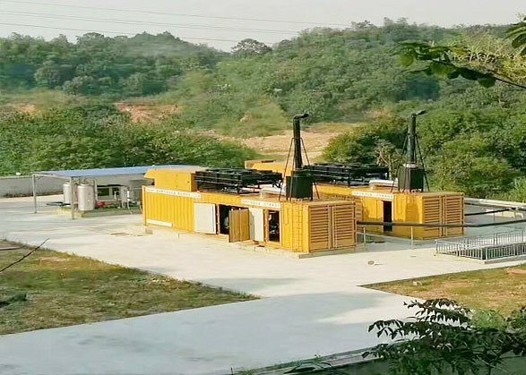 Two 800KW biogas generators for the Vietnam Farm Project