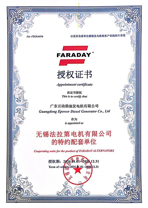 Wuxi Faraday Power Authorization