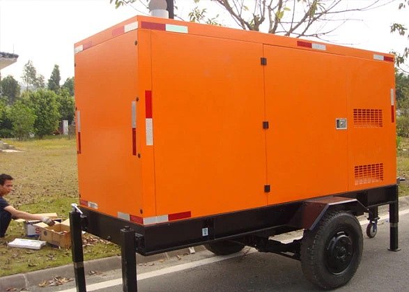 150KW emergency unit for amusement park