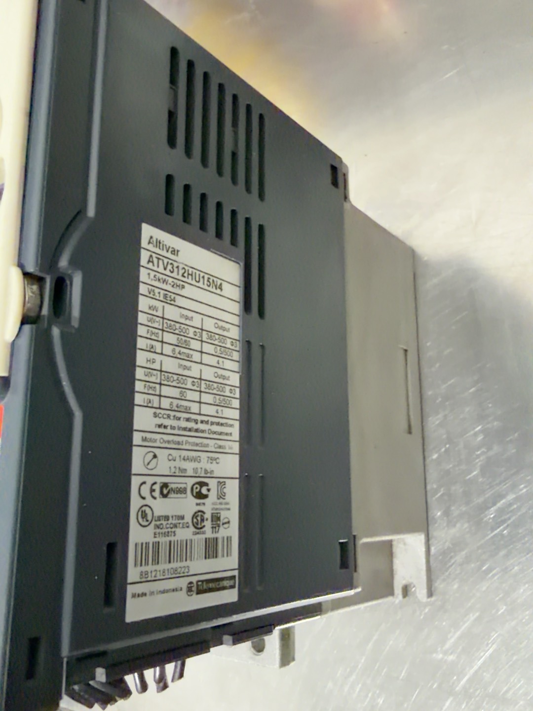 Schneider ATV312HU15N4 Inverter New Original Altivar 312 VFD 1.5kW Variable Speed Drive Frequency Converter High Quality In Stock 1-year Warranty