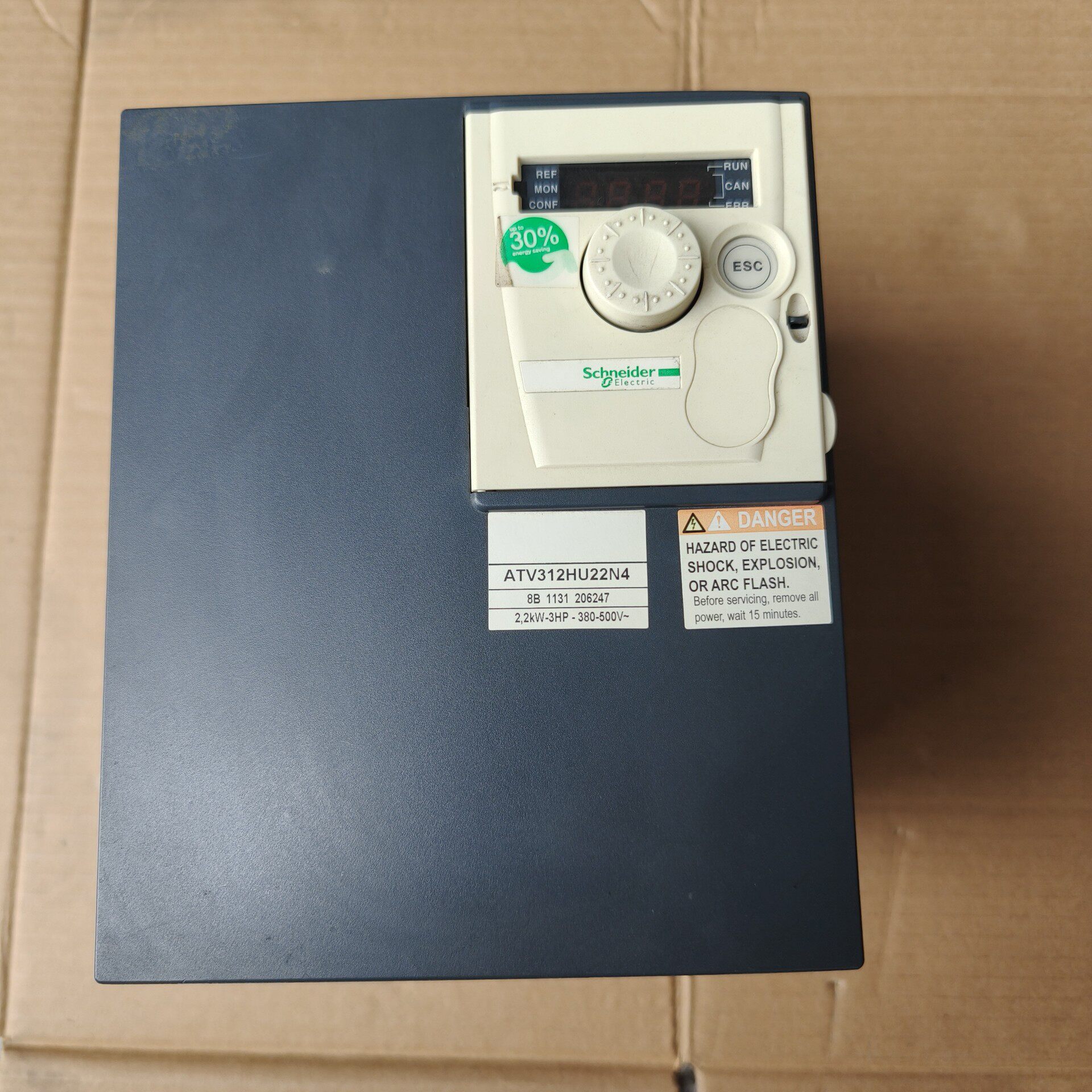 Schneider ATV312HU22N4 Inverter New Original Altivar 312 VFD 2.2kW Variable Speed Drive Frequency Converter High Quality In Stock 1-year Warranty