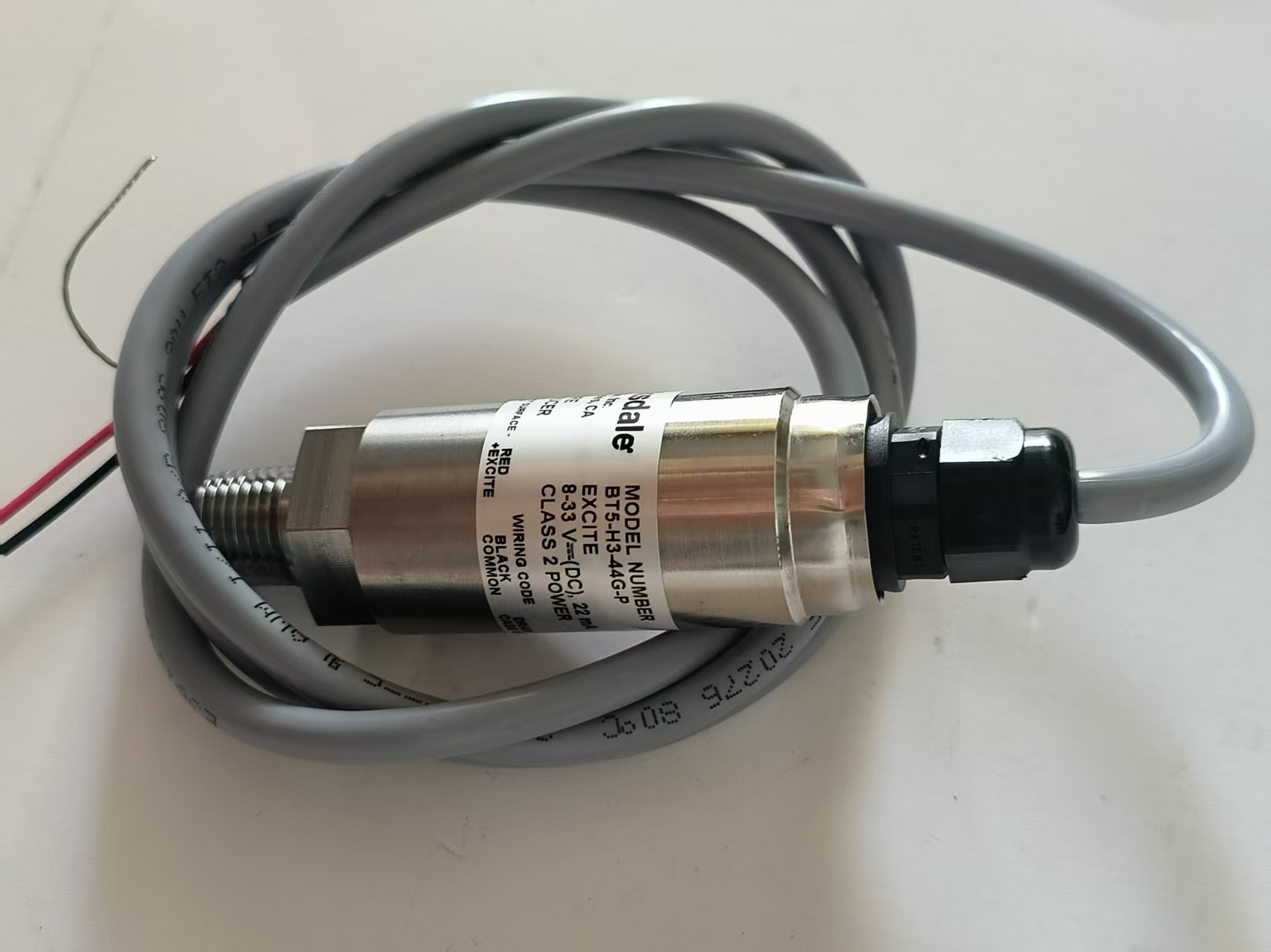 Barksdale BT5-H3-44G-P Gauge Pressure Transmitter 0-440Bar DIN Connector G1/4 4-20mA New Original 1-year Warranty Barksdale BT5-H3-44G-P Gauge Pressure Transmitter 0-440Bar DIN Connector G1/4 4-20mA New Original 1-year Warranty