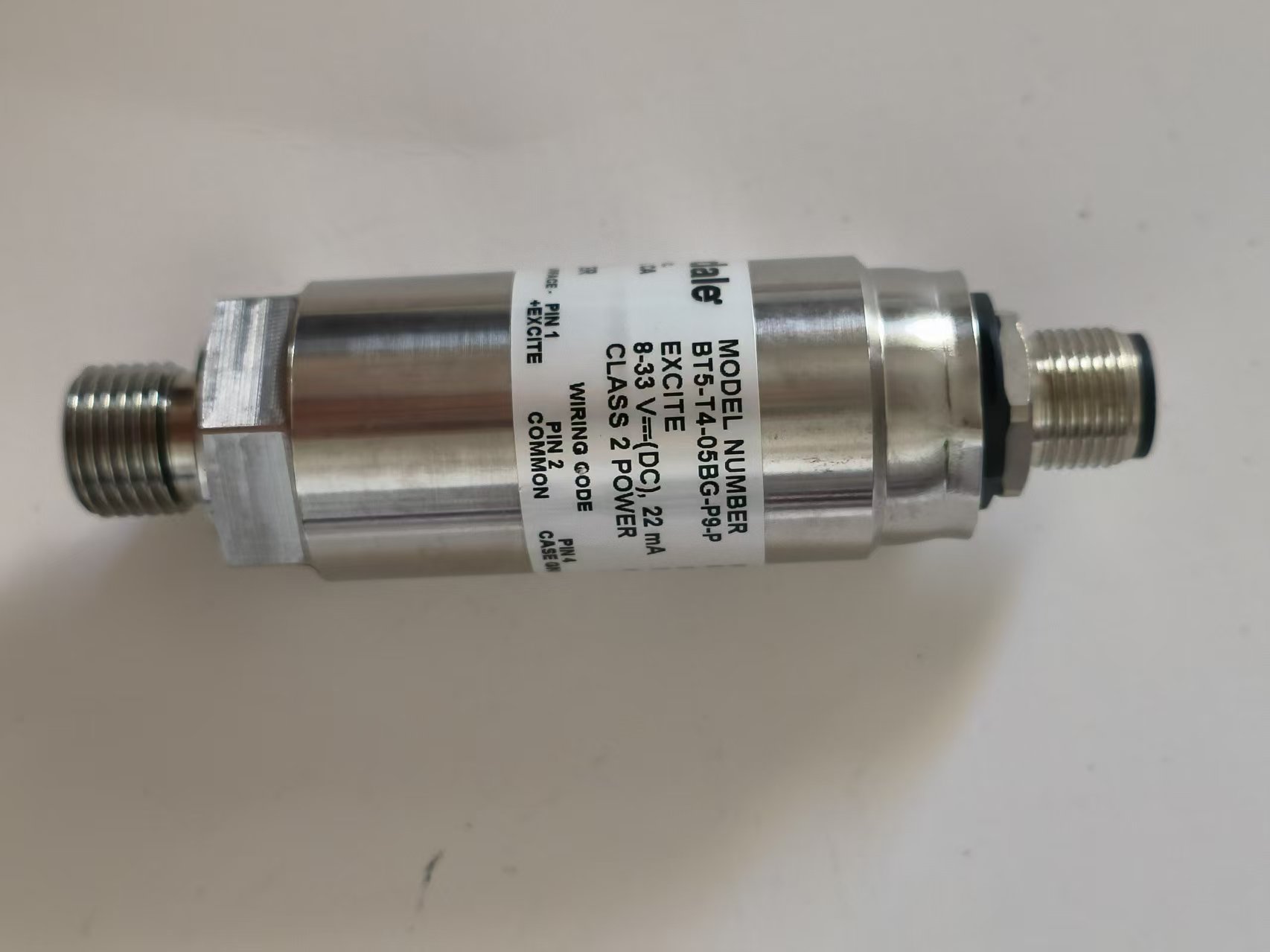 Barksdale Pressure Transmitter BT5-T4-05BG-P9-P Replace Discontinued 0431-409 50Bar M12 G1/4 New Original 1-year Warranty Barksdale Pressure Transmitter BT5-T4-05BG-P9-P Replace Discontinued 0431-409 50Bar M12 G1/4 New Original 1-year Warranty
