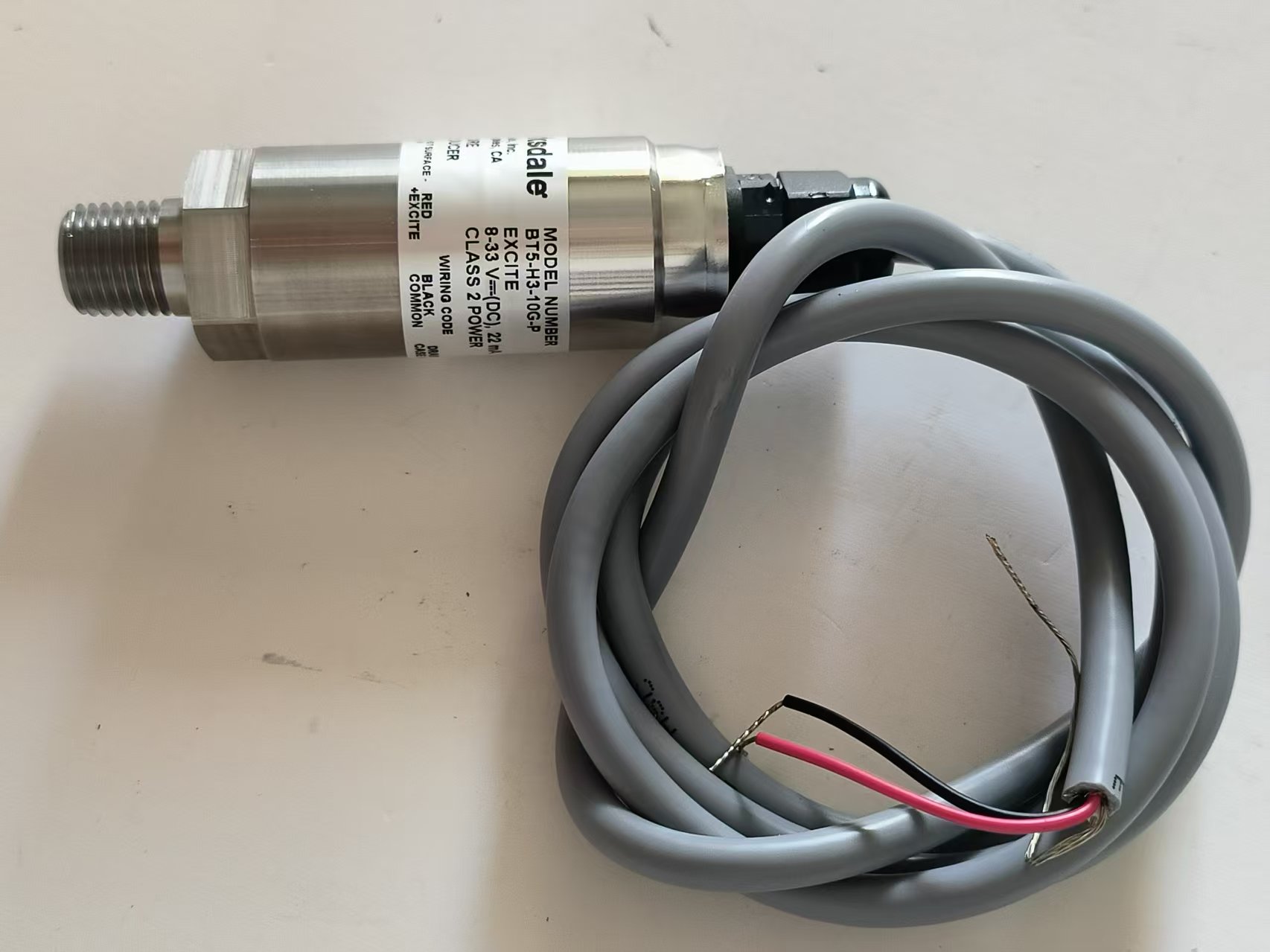 Barksdale Pressure Transmitter BT5-H3-10G-P Replace Discontinued 425H3-10 & 425H3-10-P4 100Bar DIN 4-20mA New Original 1-year Warranty Barksdale Pressure Transmitter BT5-H3-10G-P Replace Discontinued 425H3-10 & 425H3-10-P4 100Bar DIN 4-20mA New Original 1-year Warranty
