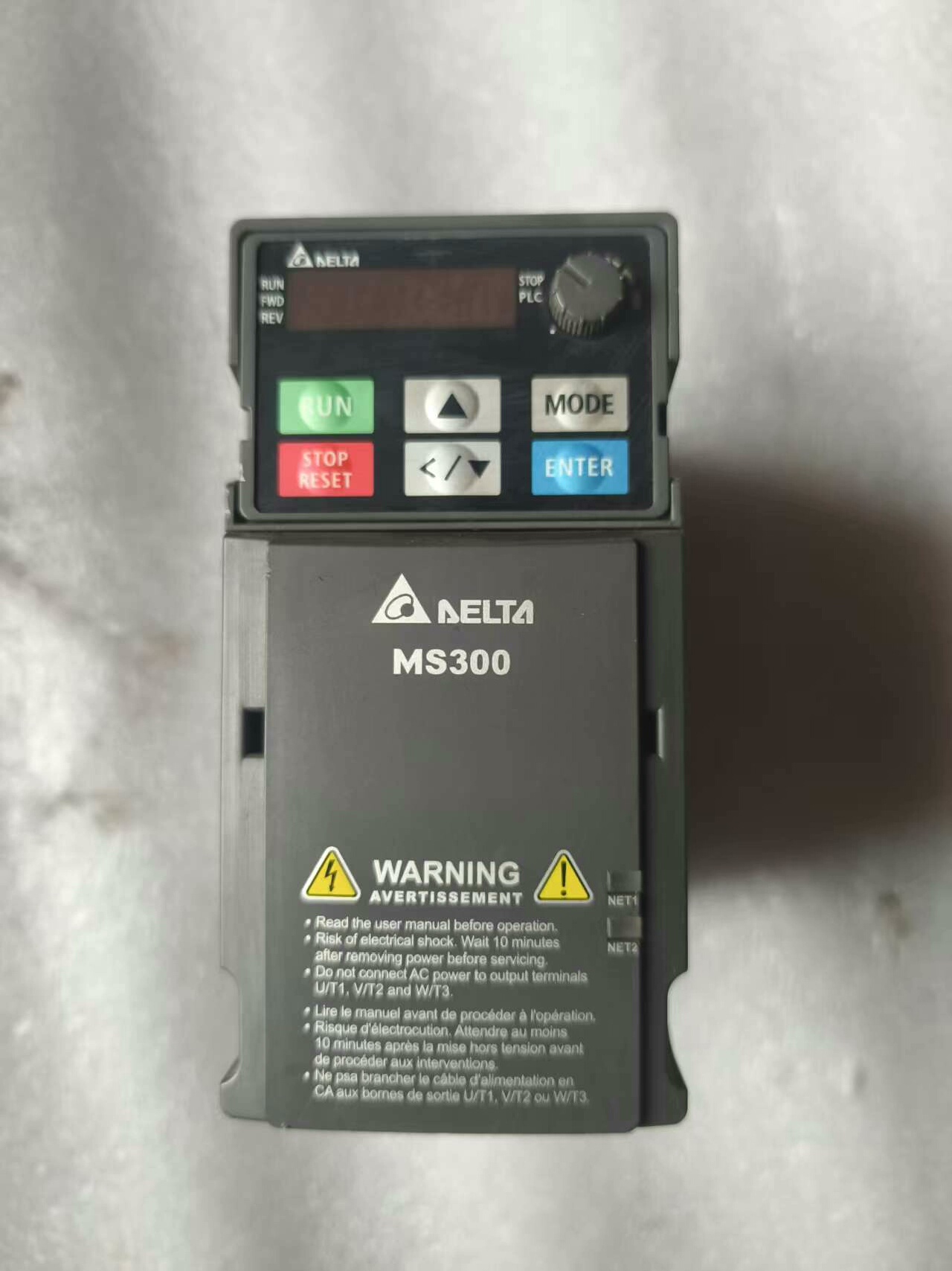 Delta VFD4A8MS21ANSAA MS300 0.75kW 1Phase 220V Compact Micro VFD Inverter New Original 1-year Warranty