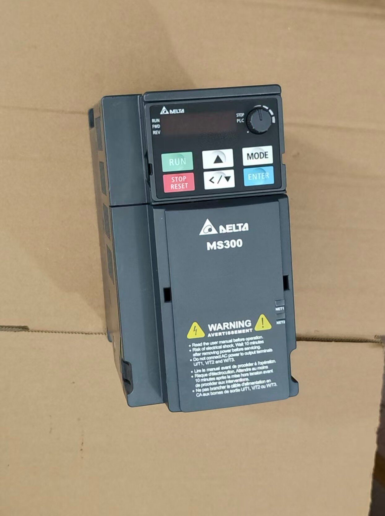 Delta VFD9A0MS43ANSAA MS300 3.7kW 3Phase 380V High Precision Compact AC Drive New Original 1-year Warranty