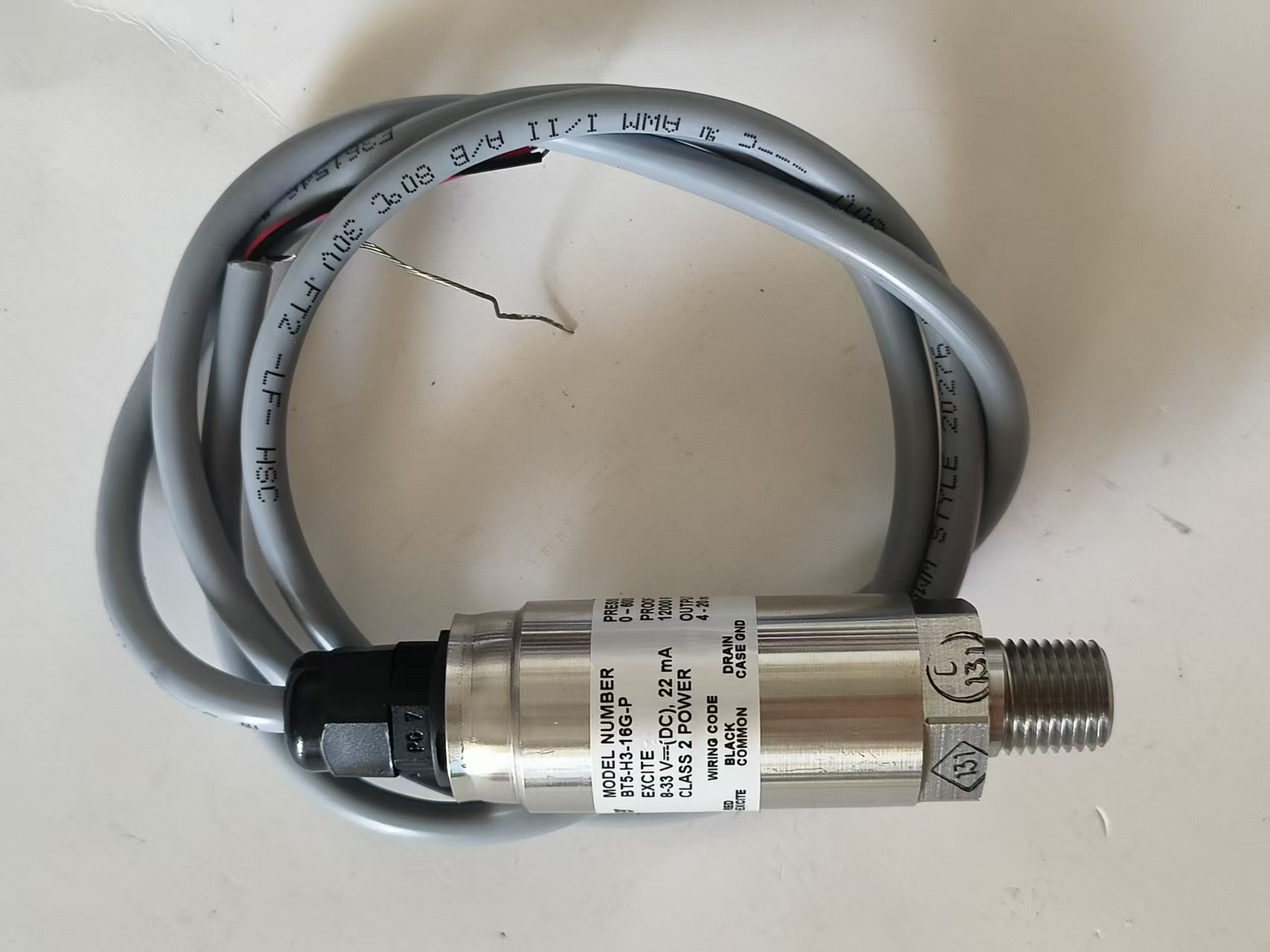 Barksdale 425H3‑16 / BT5‑H3‑16G‑P Pressure Transducer 0–1600 psi New Original 1-year Warranty Barksdale 425H3‑16 / BT5‑H3‑16G‑P Pressure Transducer 0–1600 psi New Original 1-year Warranty