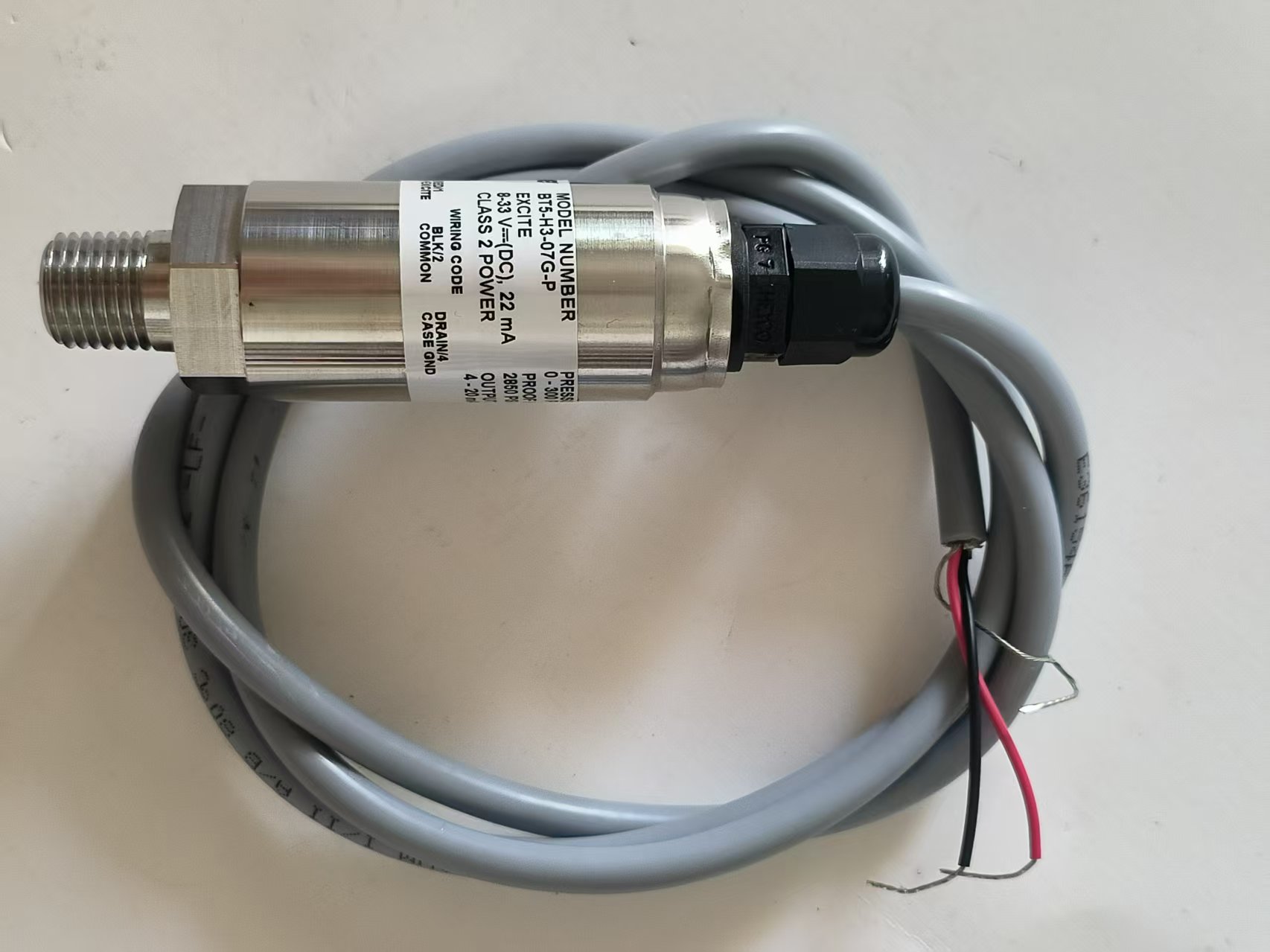 Barksdale 425H3‑07 / BT5‑H3‑07G‑P Pressure Transducer 0–700 psi New Original 1-year Warranty
