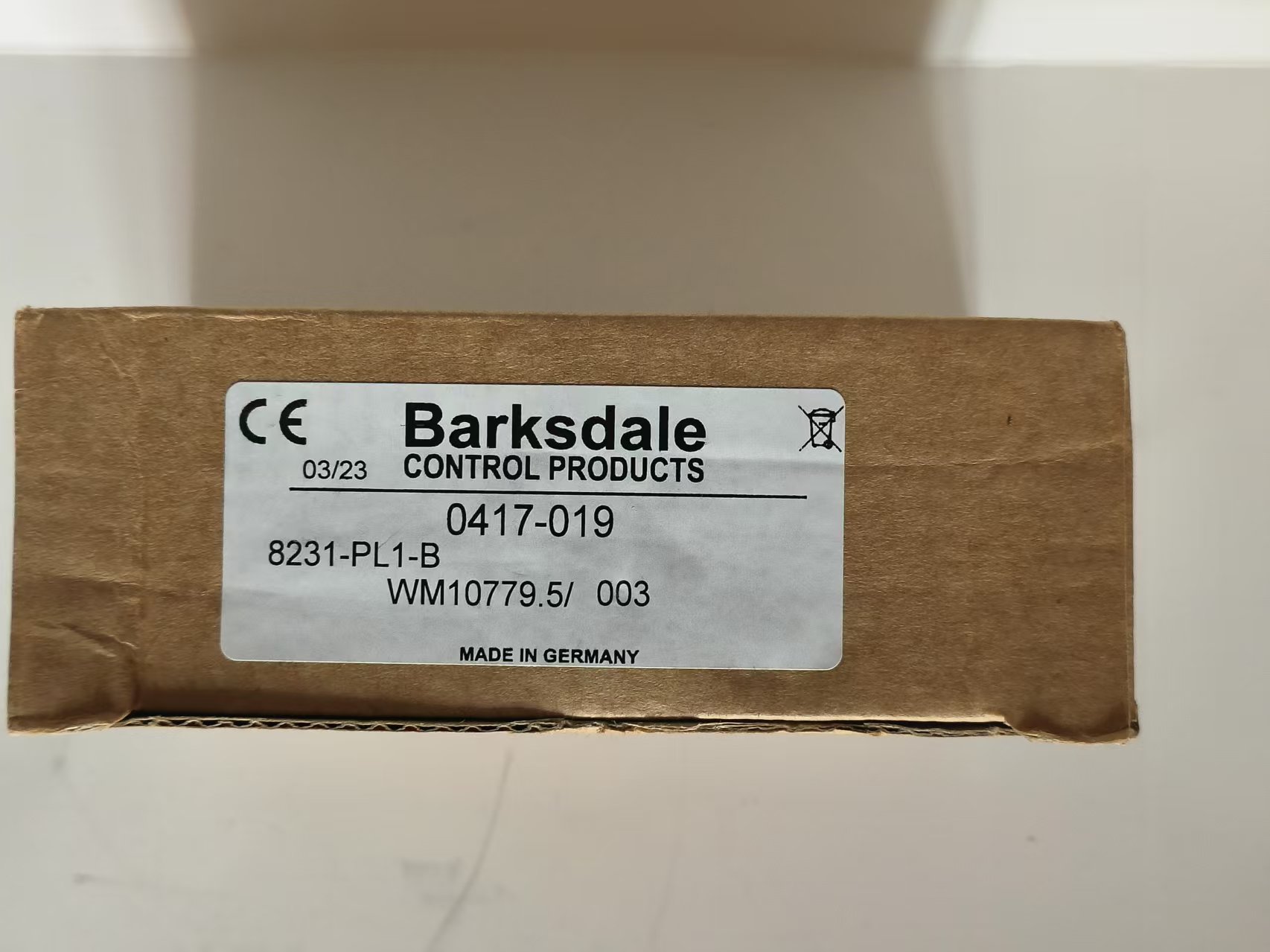 Barksdale 8231-PL1-B 0417-019 PL1 Compact Industrial Pressure Switch New Original 1-year Warranty
