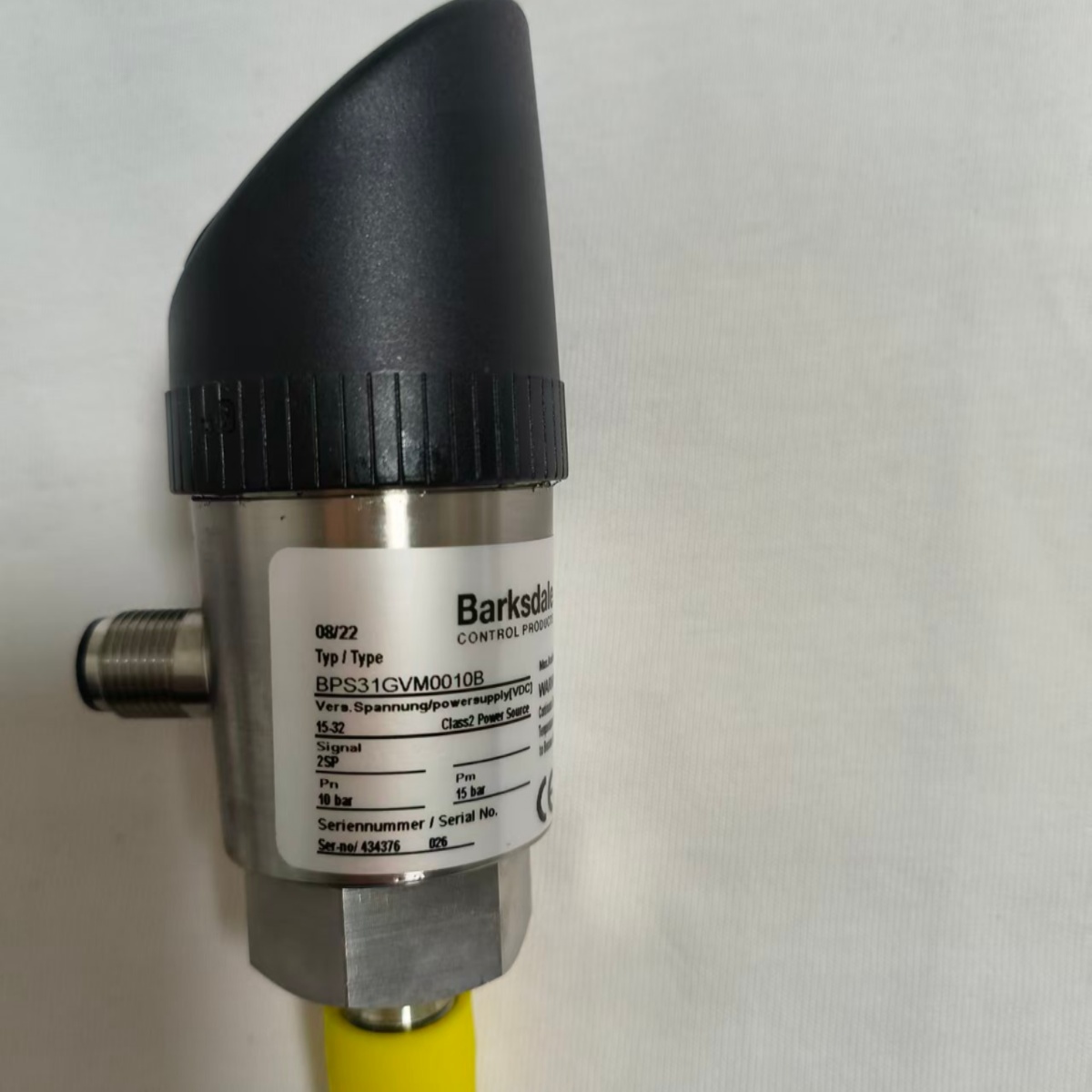 Barksdale BPS31GVM0010B BPS31 Series Compact Pressure Switch New Original 1-year Warranty Barksdale BPS31GVM0010B BPS31 Series Compact Pressure Switch New Original 1-year Warranty