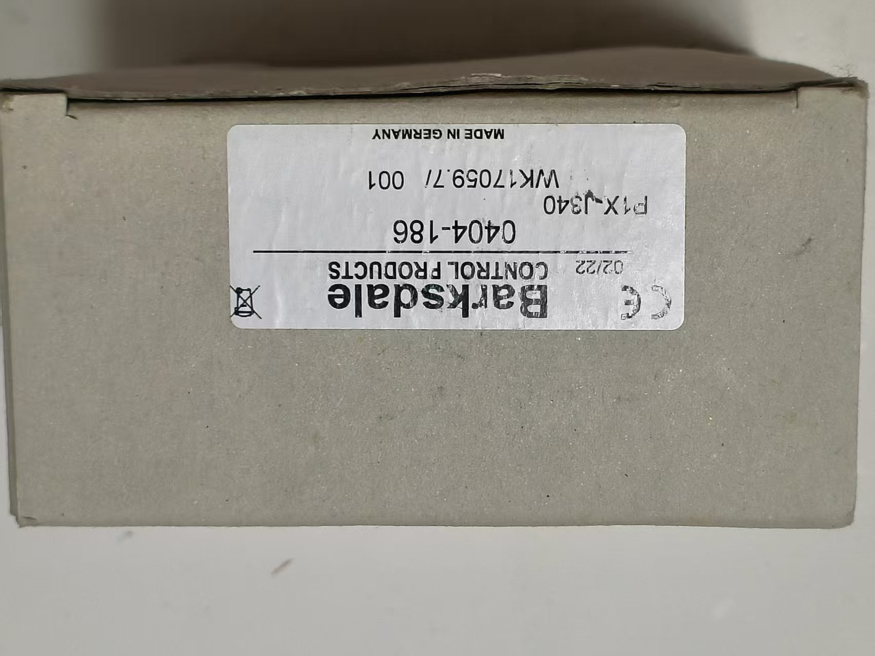 Barksdale P1X-J340 Upgrade to 0404-186 P1X-J340 Pressure Switch New Original 1-year Warranty