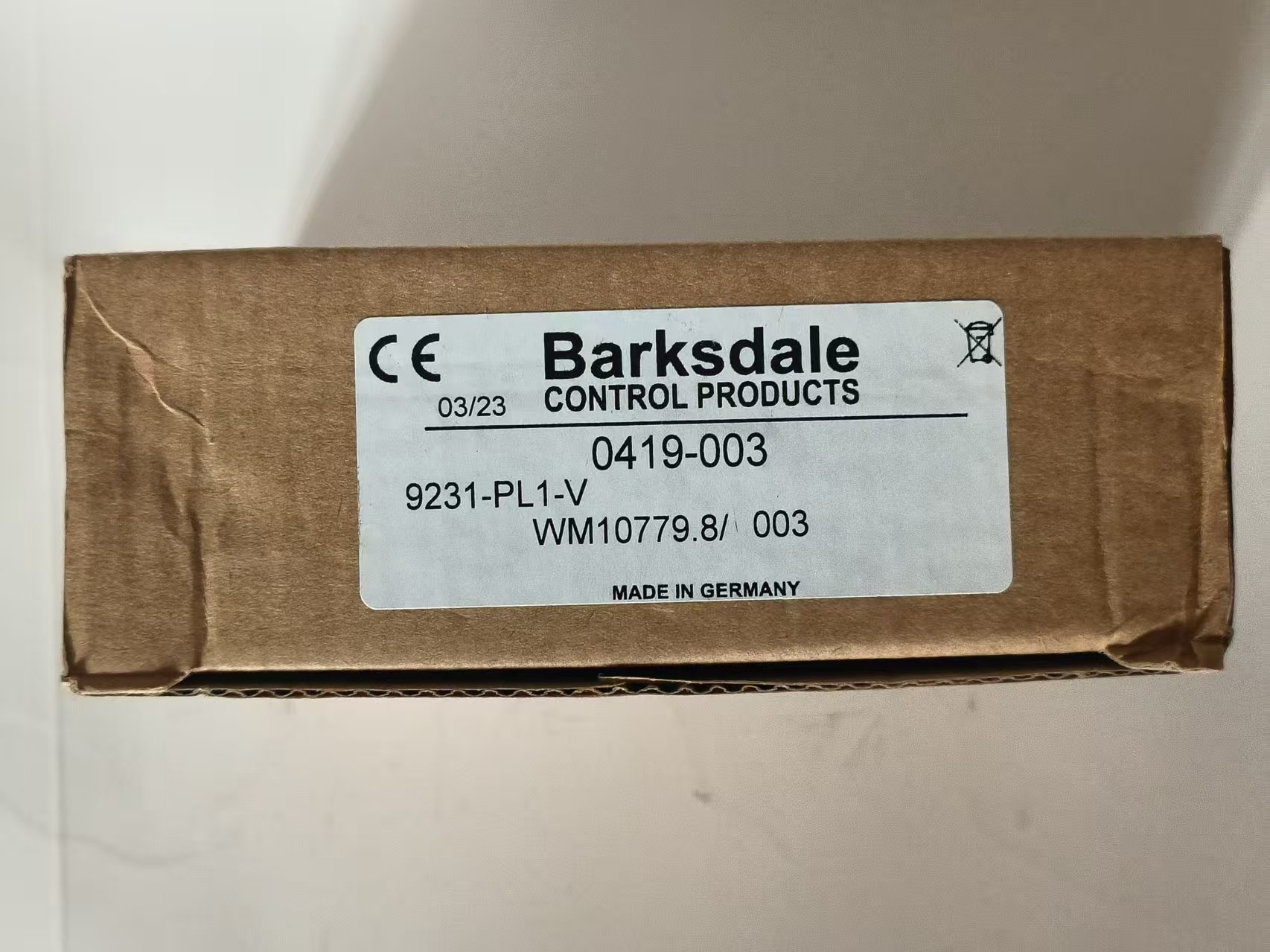 Barksdale 9231-PL1-V 0419-003 9000 Series Compact Piston Pressure Switch New Original 1-year Warranty