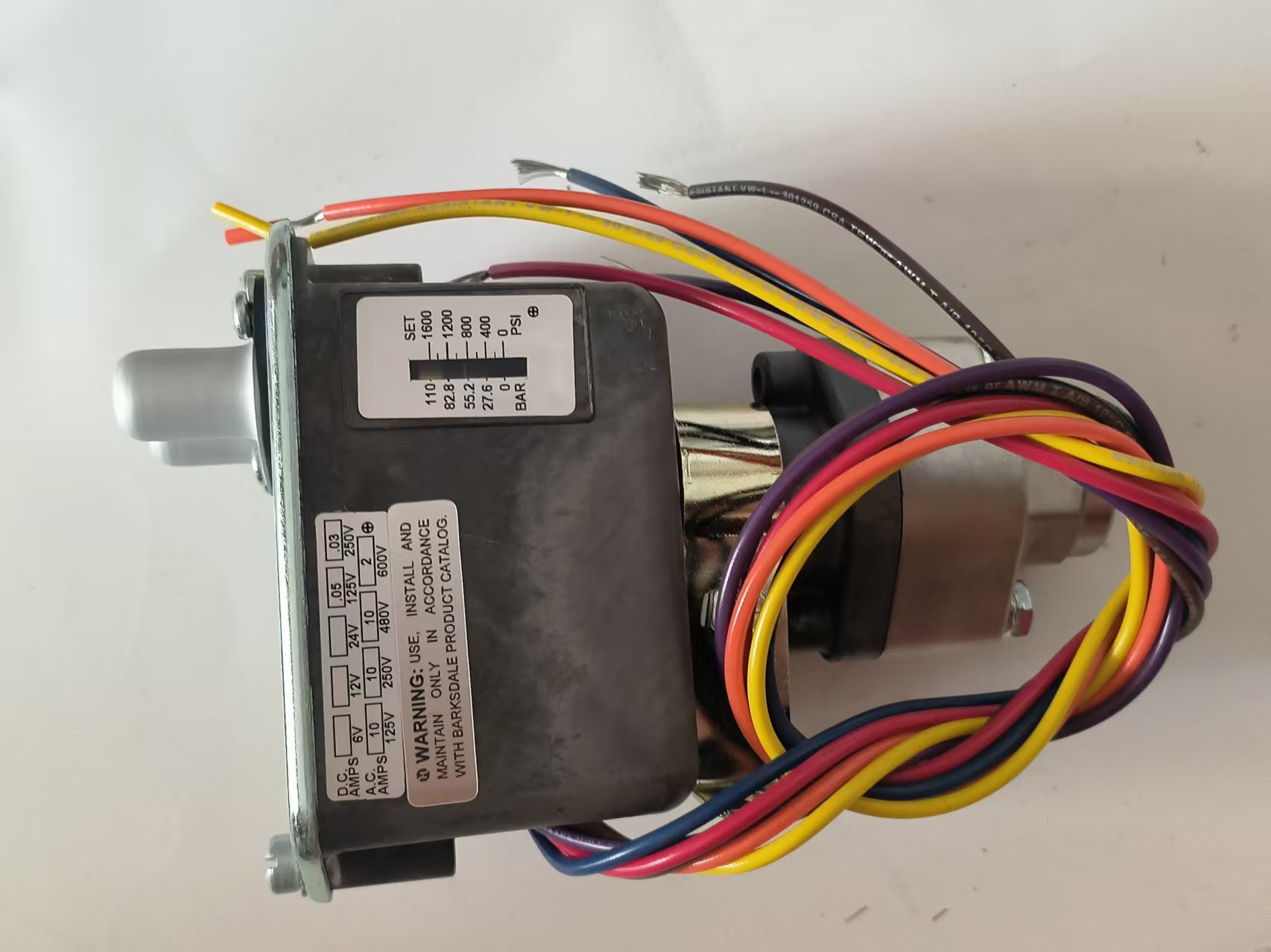 Barksdale C9622-2 C9622 Series Sealed Piston Pressure Switch, Heavy-Duty, Long Life New Original 1-year Warranty