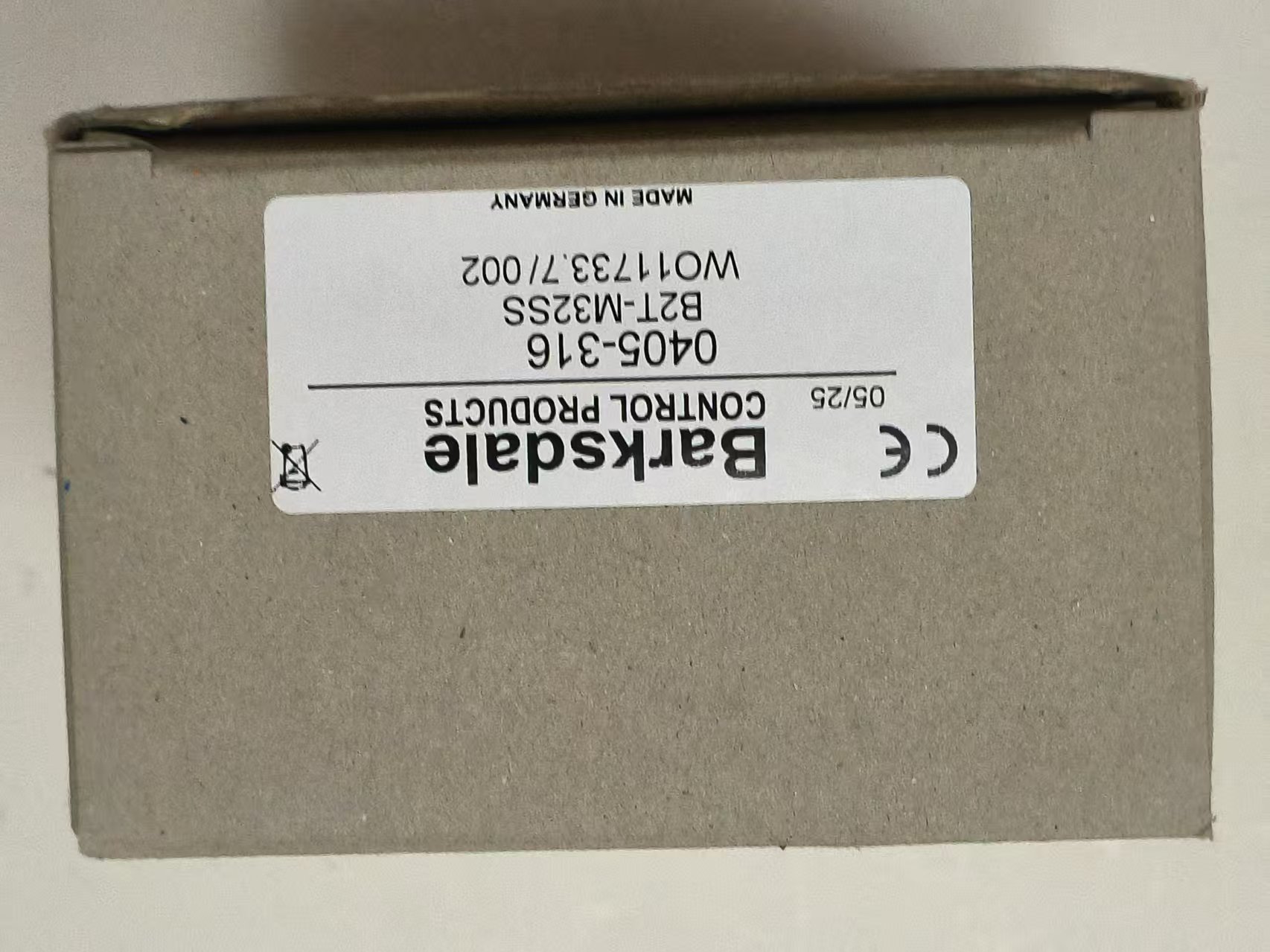 Barksdale B2T-M32SS (0405-316) Dual‑Setpoint Bourdon Tube Pressure Switch, 316SS, M32 Range, NEMA 4 New Original 1-year Warranty