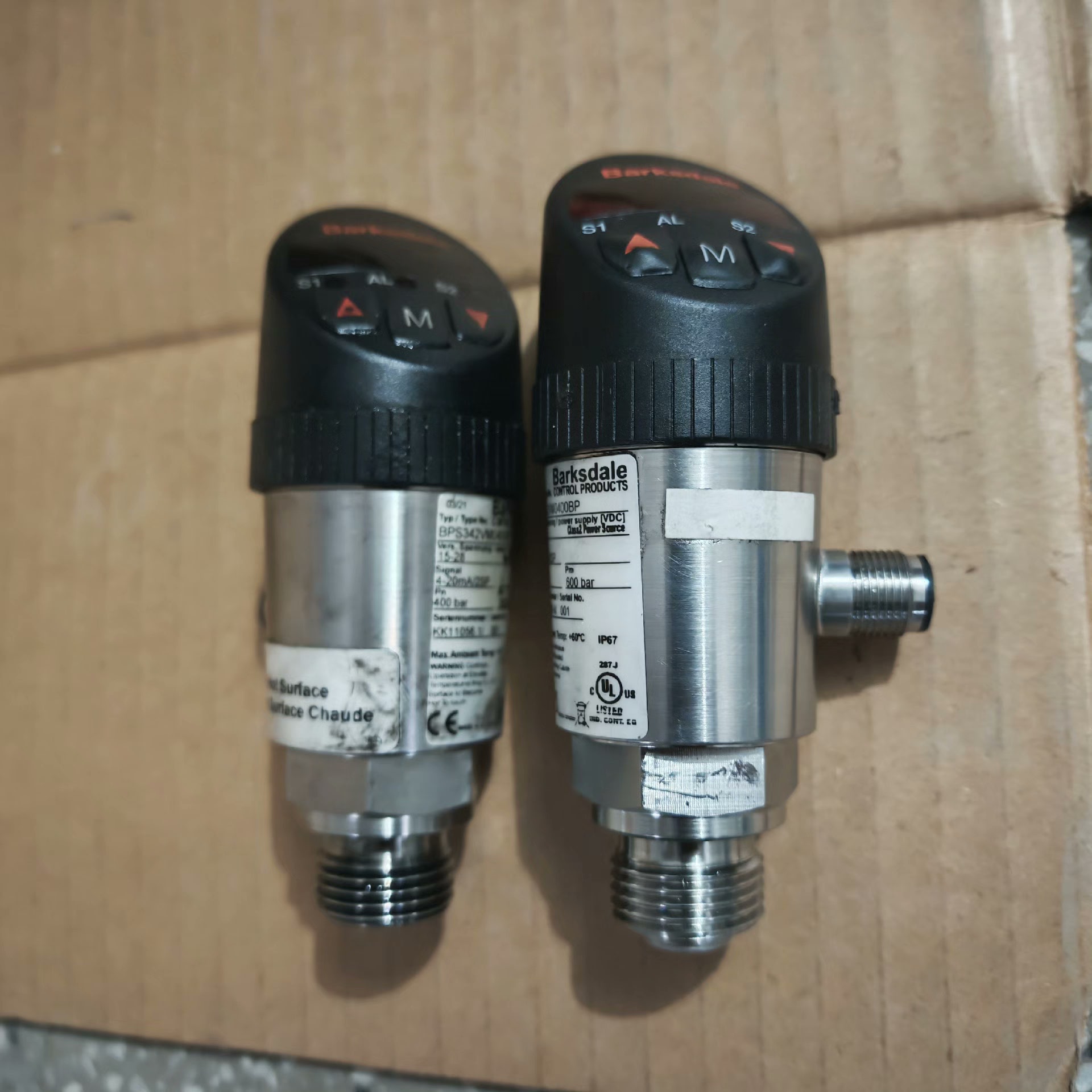 Barksdale BPS342VM0400BP Electronic Dual Pressure Switch, 0–400 bar, 4‑20mA, M12, BPS3000 Series New Original 1-year Warranty Barksdale BPS342VM0400BP Electronic Dual Pressure Switch, 0–400 bar, 4‑20mA, M12, BPS3000 Series New Original 1-year Warranty