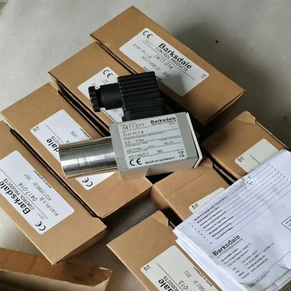 Barksdale 8111-PL1-B (0417-011) 8100 Series Mini Industrial Piston Pressure Switch New Original 1-year Warranty