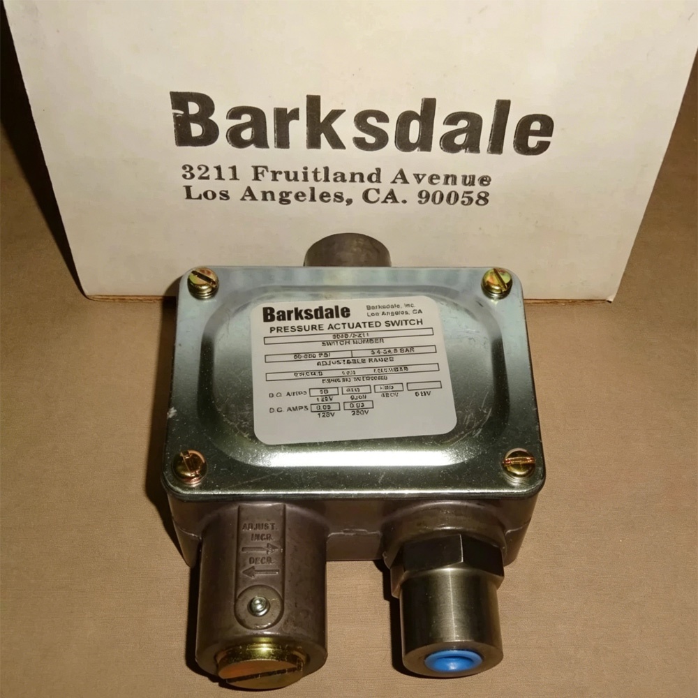 Barksdale 9048-2-Z11 Sealed Piston Pressure Switch, Z11 Option, Heavy Duty High Cycle New Original 1-year Warranty Barksdale 9048-2-Z11 Sealed Piston Pressure Switch, Z11 Option, Heavy Duty High Cycle New Original 1-year Warranty