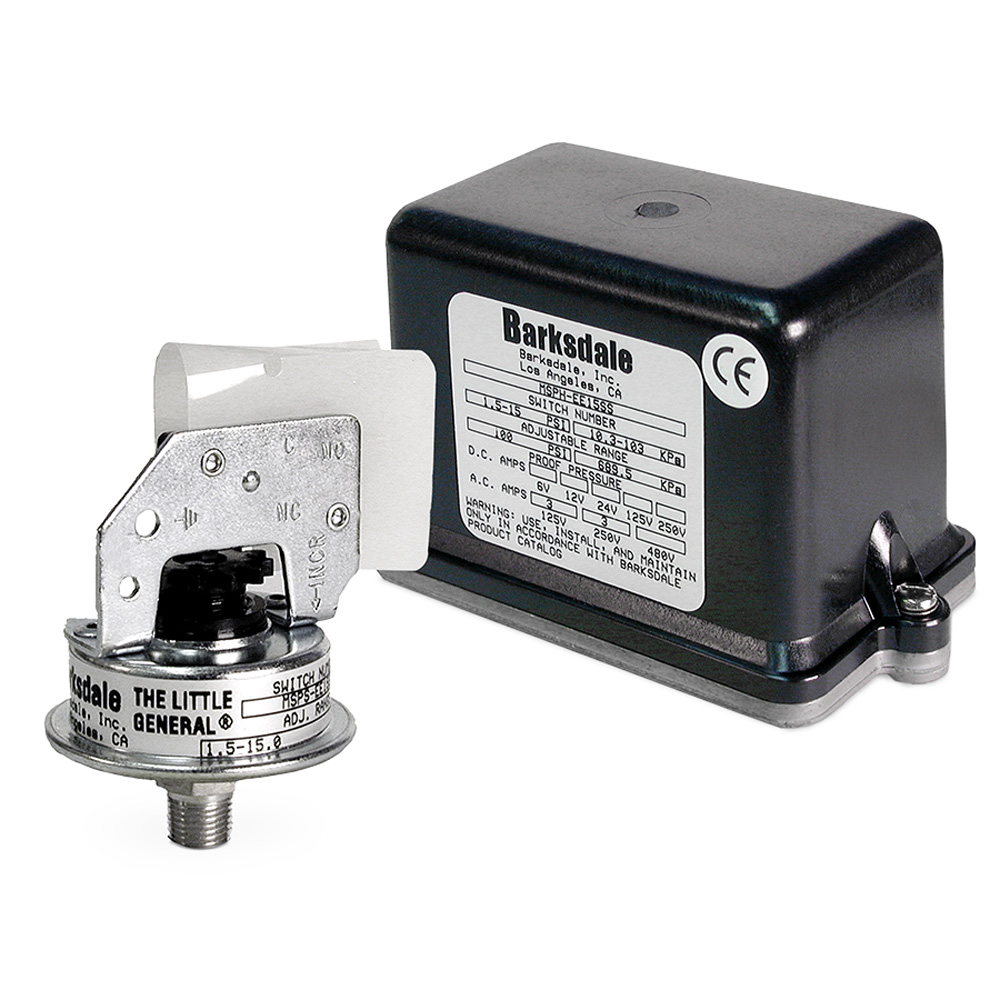 Barksdale MSPS-JJ100SS Miniature High Pressure Switch, 100psi, 304SS, Compact Industrial New Original 1-year Warranty Barksdale MSPS-JJ100SS Miniature High Pressure Switch, 100psi, 304SS, Compact Industrial New Original 1-year Warranty