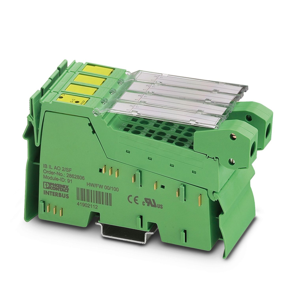 Phoenix Contact 2860426 IB IL AO 2/SF-2MBD Analog Output Module New Original 1-year Warranty