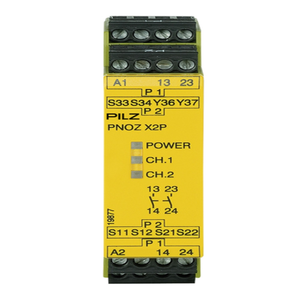 PILZ 777303 PNOZ X2P 24VACDC 2n/o Safety Relay 2 N/O Contacts E-Stop Safety Gate Monitor New Original 1-year Warranty
