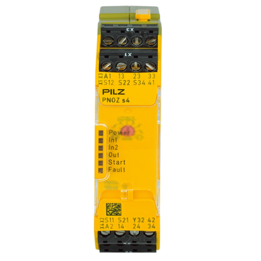 PILZ 750134 PNOZ s4 48-240VACDC Safety Relay 3 N/O 1 N/C PNOZsigma Safety Module New Original 1-year Warranty